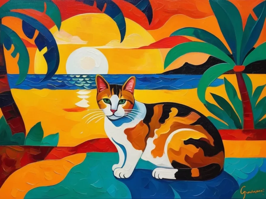 ゴーギャン風絵画