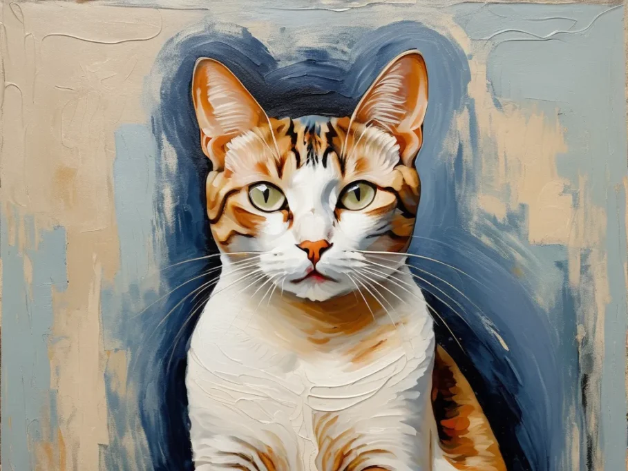 モディリアーニ風絵画