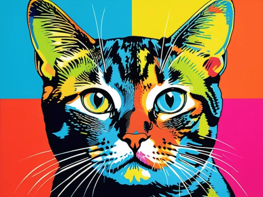 アンディ・ウォーホル風絵画