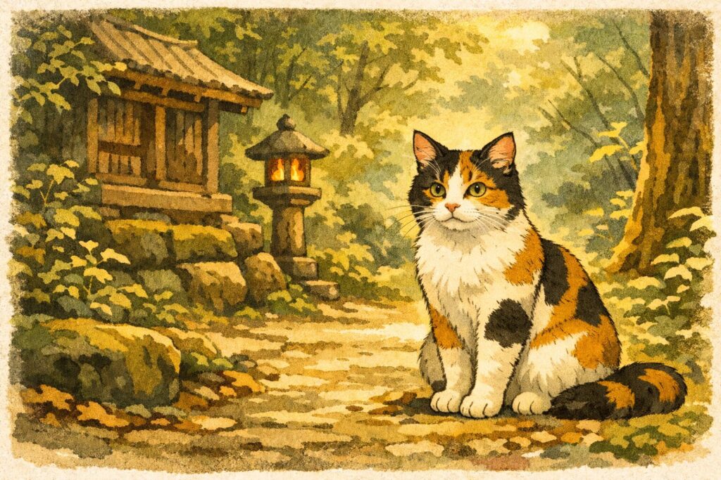 日本昔話に出てくる猫